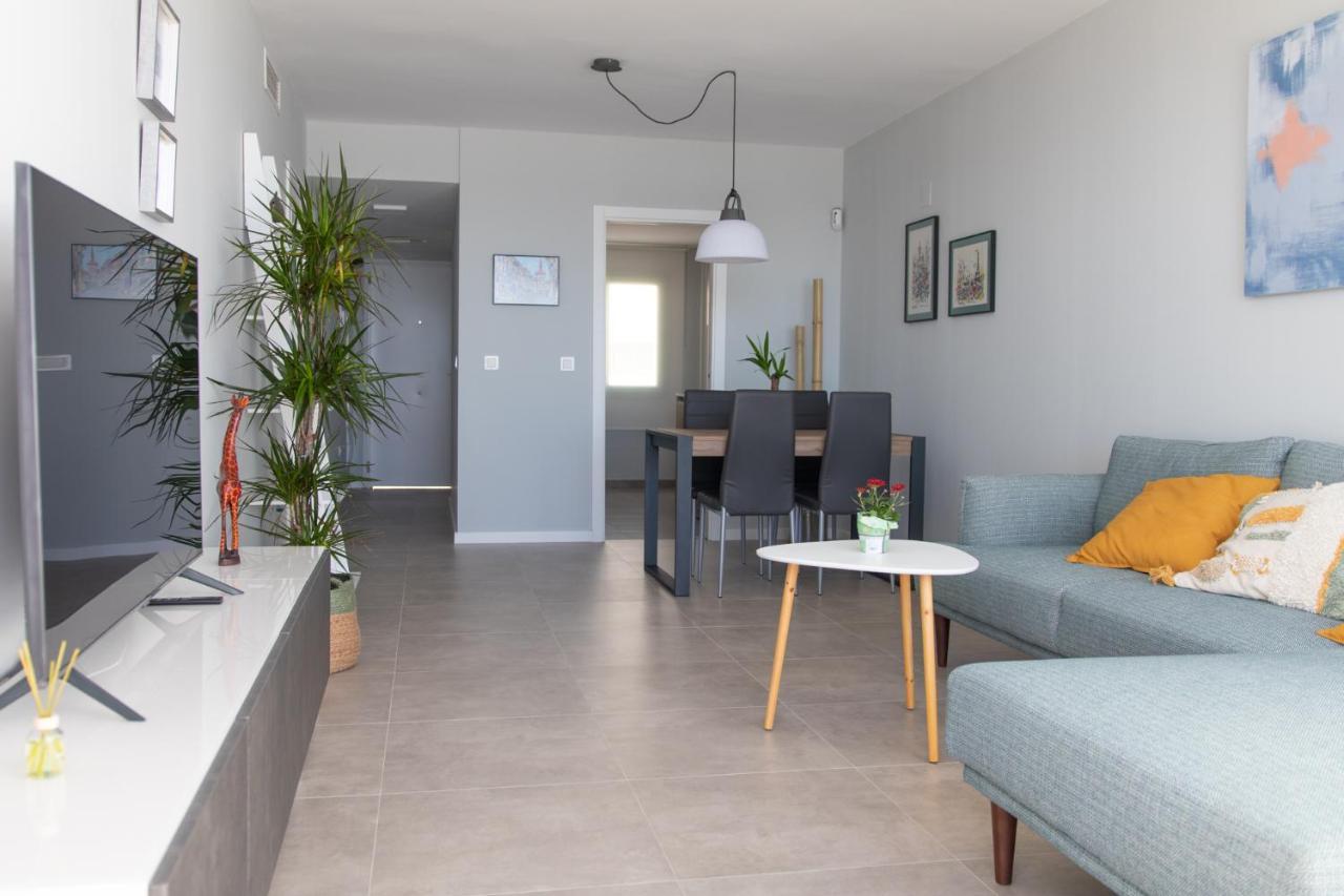 Precioso Apartamento Frente A La Playa Con Piscina Mojacar Exterior photo