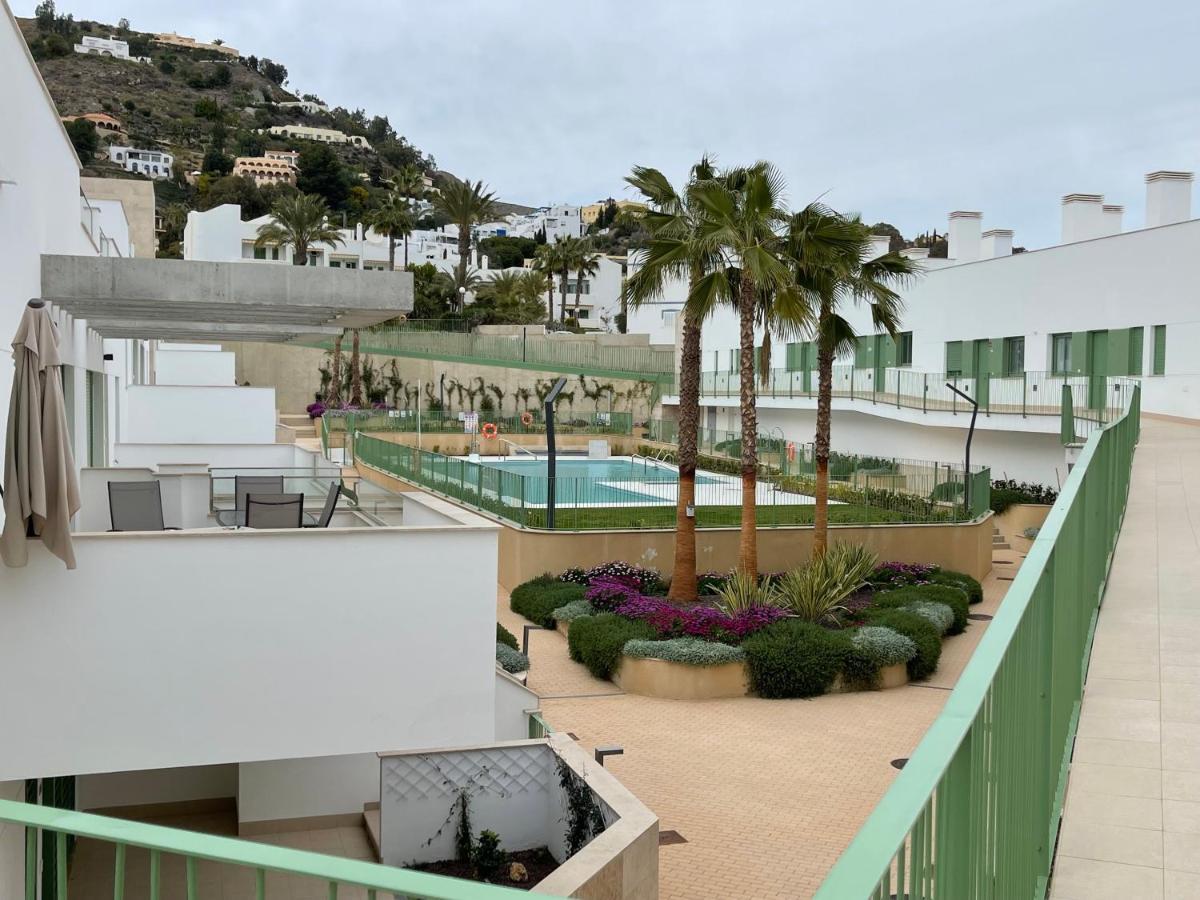 Precioso Apartamento Frente A La Playa Con Piscina Mojacar Exterior photo